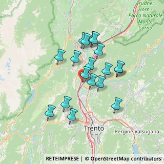 Mappa Località Aicheri, 38015 Lavis TN, Italia (5.96222)