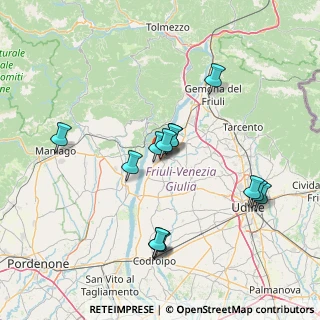 Mappa Via Arch. Ermes Midena, 33038 San Daniele del Friuli UD, Italia (14.08231)