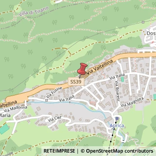 Mappa Via Valtellina, 51, 23031 Aprica, Sondrio (Lombardia)
