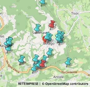 Mappa Via Bolago, 32036 Sedico BL, Italia (1)