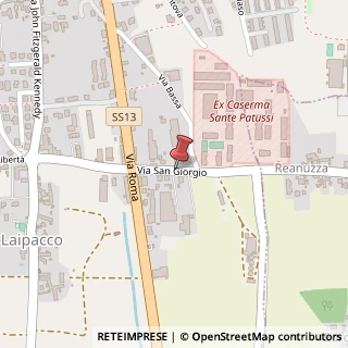 Mappa Via San Giorgio,  52, 33019 Tricesimo, Udine (Friuli-Venezia Giulia)