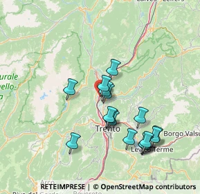 Mappa Via A. Degasperi, 38010 Zambana TN, Italia (13.89294)