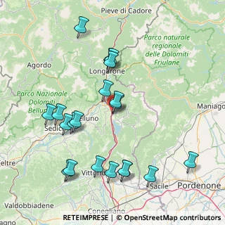 Mappa Viale del Lavoro, 32016 Farra D'Alpago BL, Italia (16.9505)