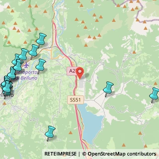Mappa Viale del Lavoro, 32016 Farra D'Alpago BL, Italia (7.0795)