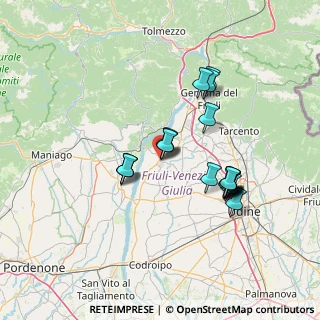 Mappa Via Cesare Battisti, 33038 San Daniele del Friuli UD, Italia (12.3655)