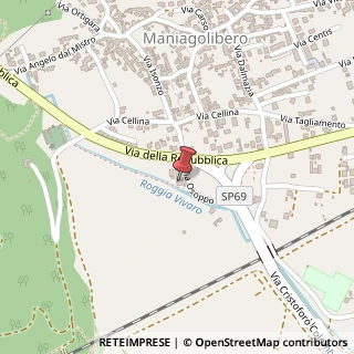 Mappa Via della Repubblica, 109, 33085 Maniago, Pordenone (Friuli-Venezia Giulia)