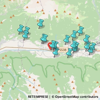 Mappa Via GL Nervi, 23010 Berbenno di Valtellina SO, Italia (3.888)