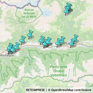 Mappa Via GL Nervi, 23010 Berbenno di Valtellina SO, Italia (9.04474)