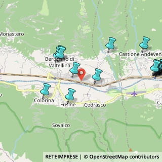 Mappa Via GL Nervi, 23010 Berbenno di Valtellina SO, Italia (2.8895)