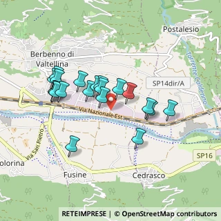 Mappa Via GL Nervi, 23010 Berbenno di Valtellina SO, Italia (0.78)