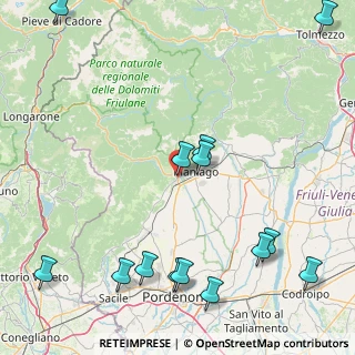 Mappa Via Giuseppe Verdi, 33086 Montereale Valcellina PN, Italia (22.45643)
