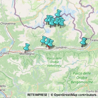 Mappa Via Crocetta, 23010 Postalesio SO, Italia (14.48)