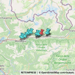 Mappa Via Crocetta, 23010 Postalesio SO, Italia (7.26857)