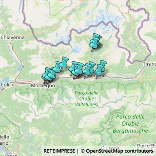 Mappa Via Crocetta, 23010 Postalesio SO, Italia (9.21368)