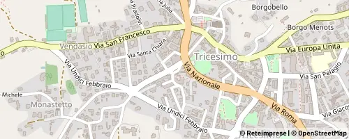 Mappa Tricesimo