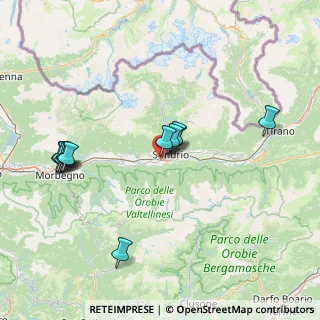 Mappa Via Piavanini, 23010 Albosaggia SO, Italia (15.2625)