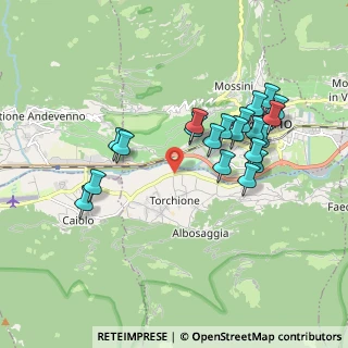 Mappa Via Piavanini, 23010 Albosaggia SO, Italia (1.757)