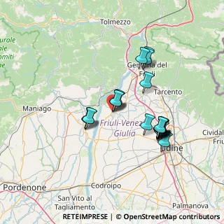 Mappa Via Tagliamento, 33038 San Daniele del Friuli UD, Italia (12.4095)