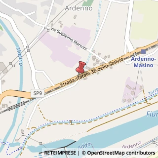 Mappa Via Nazionale,  35, 23011 Ardenno, Sondrio (Lombardia)
