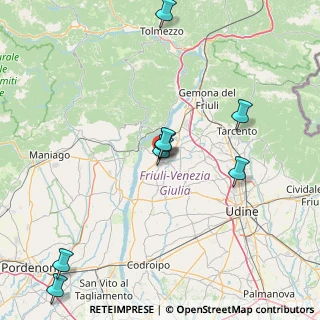 Mappa Via Cavour, 33038 San Daniele del Friuli UD, Italia (25.85091)