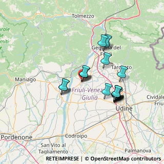 Mappa Via Cavour, 33038 San Daniele del Friuli UD, Italia (11.994)