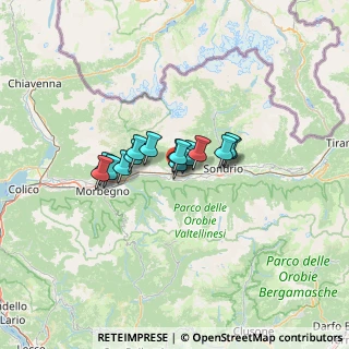 Mappa Via Nazionale, 23010 Berbenno di Valtellina SO, Italia (7.544)