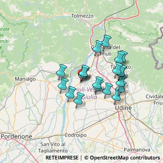Mappa Piazza Pellegrino, 33038 San Daniele del Friuli UD, Italia (11.179)