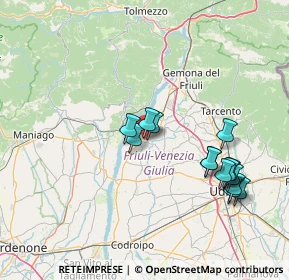 Mappa Piazza Pellegrino, 33038 San Daniele del Friuli UD, Italia (14.68643)