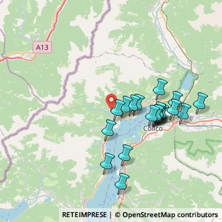 Mappa Frazione Traversa, 22015 Gravedona ed Uniti CO, Italia (7.22)
