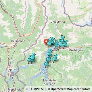 Mappa Frazione Traversa, 22015 Gravedona ed Uniti CO, Italia (10.95071)