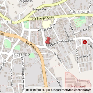 Mappa Via giacomo matteotti 56, 33019 Tricesimo, Udine (Friuli-Venezia Giulia)