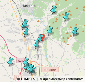 Mappa Via Selvis, 33010 Reana del Rojale UD, Italia (4.87765)