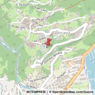 Mappa Via Tre Pievi, 17, 22013 Vercana, Como (Lombardia)