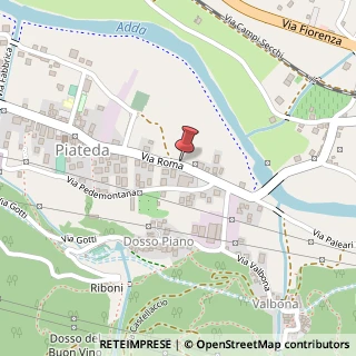 Mappa Via Roma, 12, 23020 Piateda, Sondrio (Lombardia)