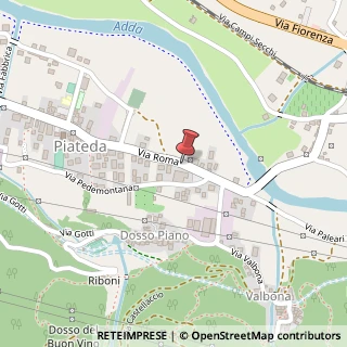 Mappa Via Roma, 15, 23020 Piateda, Sondrio (Lombardia)
