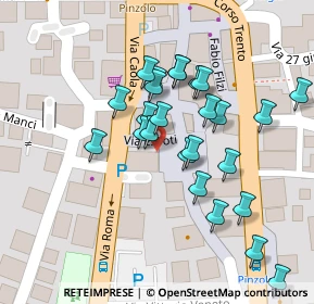 Mappa Piazza A. Collini, 38086 Pinzolo TN, Italia (0.03462)