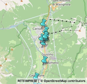 Mappa Via Enrico Toti, 38086 Pinzolo TN, Italia (1.59636)