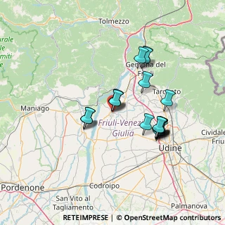 Mappa Piazzale 4 Novembre, 33038 San Daniele del Friuli UD, Italia (11.9445)