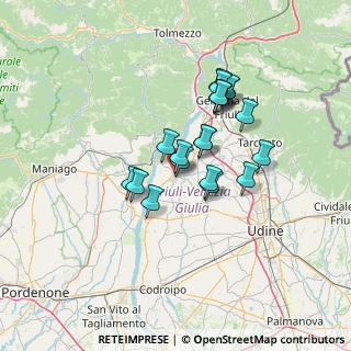 Mappa Piazzale 4 Novembre, 33038 San Daniele del Friuli UD, Italia (10.4995)