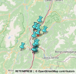 Mappa Via Nazionale, 38030 Giovo TN, Italia (8.72)
