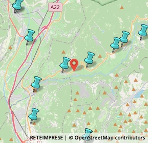 Mappa Via Nazionale, 38030 Giovo TN, Italia (6.10692)