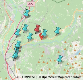 Mappa Via Nazionale, 38030 Giovo TN, Italia (4.01733)