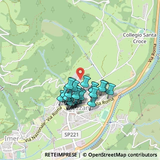 Mappa Via delle Scure, 38050 Mezzano TN, Italia (0.33333)