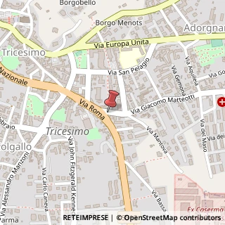 Mappa Via Giacomo Matteotti, 2, 33019 Tricesimo, Udine (Friuli-Venezia Giulia)