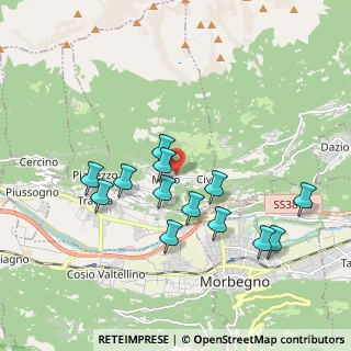 Mappa Via degli Alpini, 23010 Mello SO, Italia (1.75462)