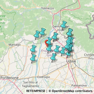 Mappa Via Indipendenza, 33038 San Daniele del Friuli UD, Italia (11.916)