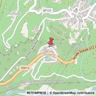 Mappa Via San Giorgio, 15, 38030 Giovo, Trento (Trentino-Alto Adige)