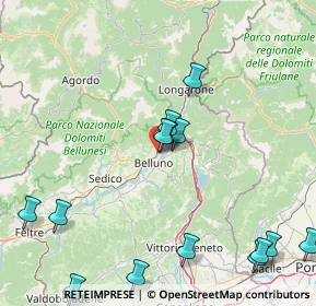 Mappa Via Goffredo Mameli, 32100 Belluno BL, Italia (20.30071)
