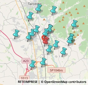 Mappa Via San Giovanni, 33010 Reana del Rojale UD, Italia (3.422)