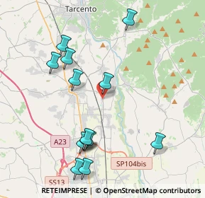 Mappa Via San Giovanni, 33010 Reana del Rojale UD, Italia (4.28923)